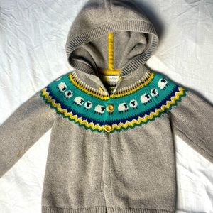 Baby Boden Poncho Cardigan